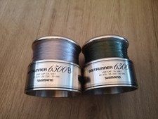 2 bobine di ricambio Shimano US Baitrunner 6500 B come nuove