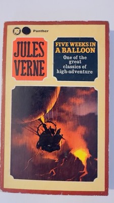 Five Weeks in a Balloon Jules Verne PANTHER 1964 Vintage Adventure ...
