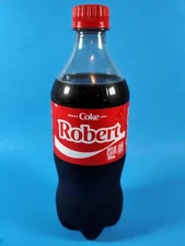 2025 Share A Coke With Robert Unopened 20oz Bottle Personalized Gift OOP HTF