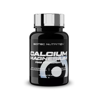 (71,43 EUR/kg) Scitec Nutrition Calcium Magnesium 90 Tabletten Mineral NEU OVP