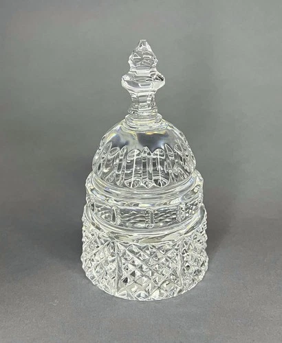 Vintage Waterford Crystal Signed US Capitol Dome Paperweight, Ireland