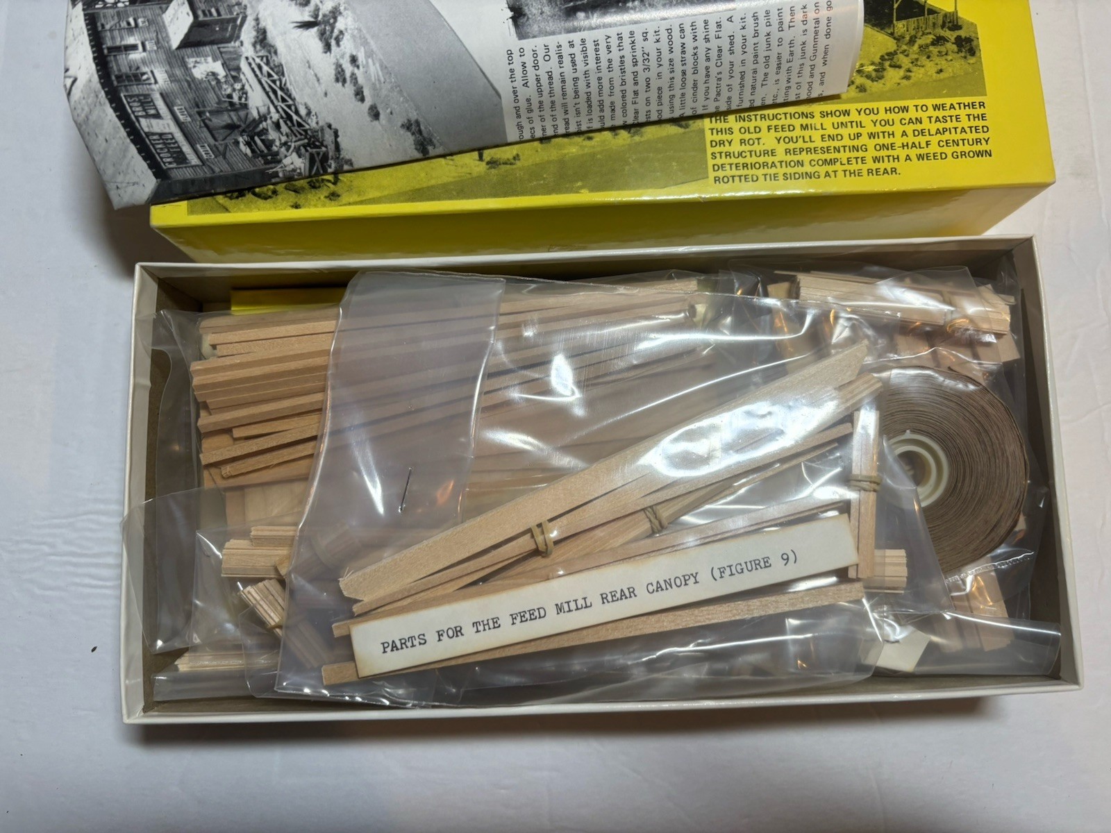 Fine Scale Miniatures Crocker Brothers Feed MillHO/HOn3 All Parts SEALED