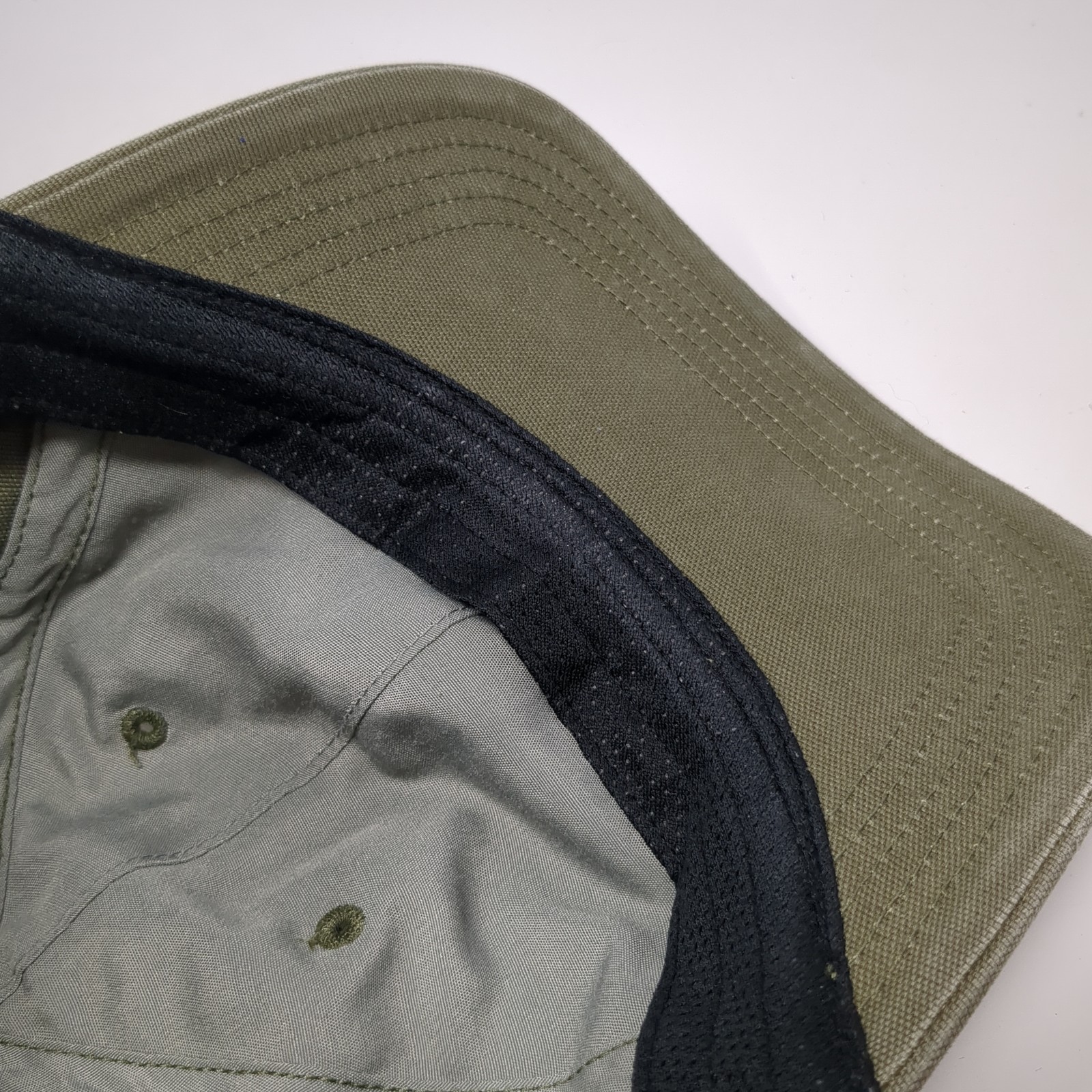 Carhartt Strapback Baseball Hat Solid Green One S… - image 8