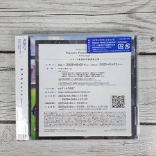 Love Live Sunshine Aqours Finale LIVE Theme Song CD Eikyuu Hours Regular NEW