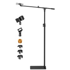 Mic Stand Floor Microphone Stand with Boom Arm for Singing