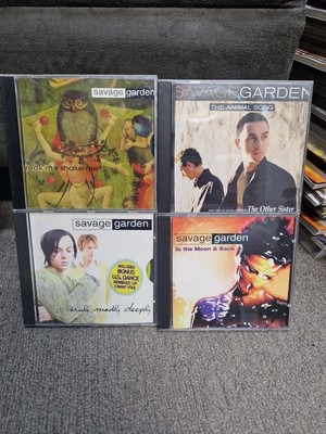 Savage Garden - 4 x CD Singles - Animal Song, Break Me Shake Me, Truly Madly