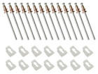 <!--F#f_0-->Holden Clips Lower Door Moulding Kit HK HT HG MONARO screw rivet chrome trim<!--F/-->