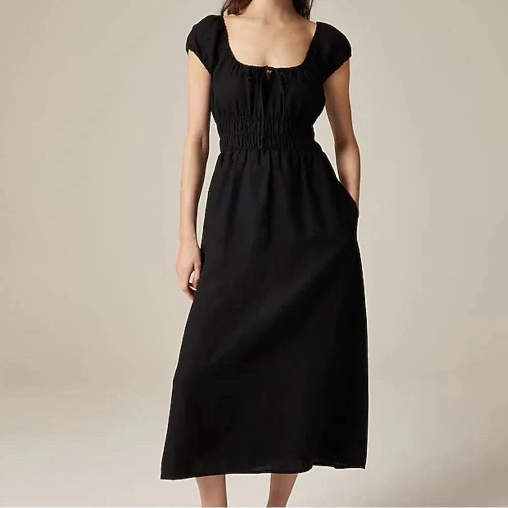 J.CREW Linen Midi Dresses for Women for sale | eBay
