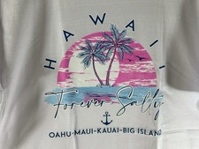 hawaiian t shirts Brand New Unisex Medium WhiteCotton Free Shipping From Hawaii
