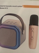 Kids Karaoke Microphone Machine Toy, 3-12 - Color Pink , Beige KGB