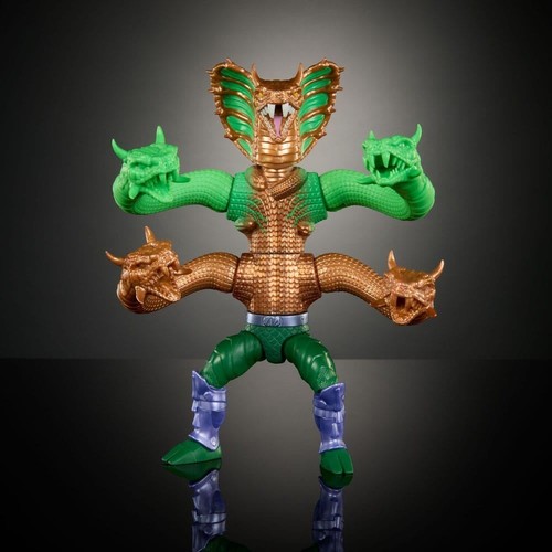 MOTU x TMNT: Turtles of Grayskull Deluxe Action Figure King Hiss 14 cm - Picture 2 of 8