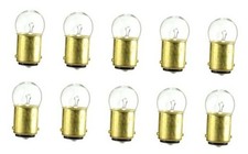 Industries 90 Bulbs, 13 V, 7.54 W, BA15d Base, G-6 shape Box of 10 