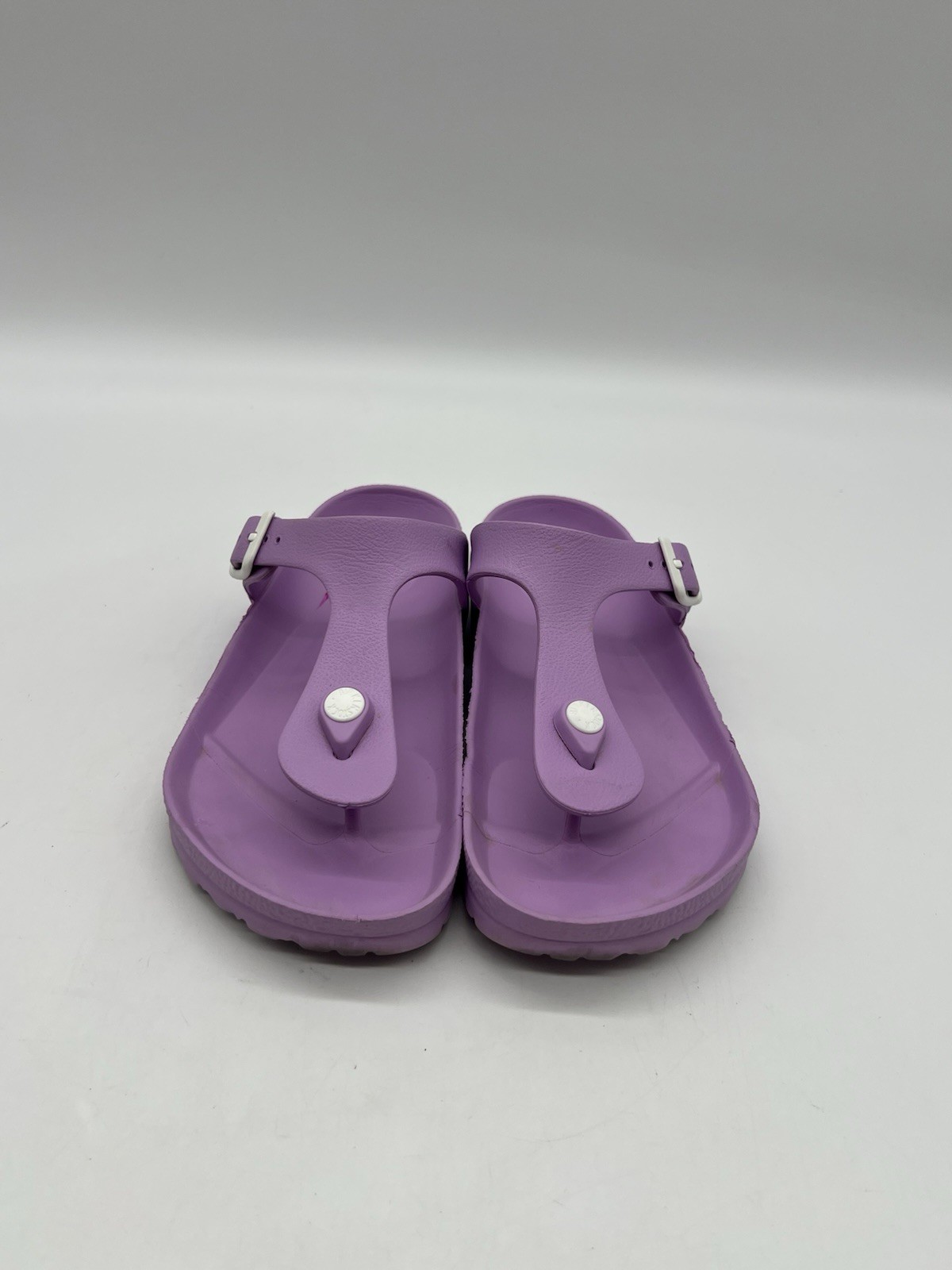 Birkenstock Gizeh EVA Women’s Size 7 Purple Fog Thong Sandal Shoes.