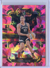 2024 Panini Select WNBA Pink Ice Prizms NO. 75 Kelsey Plum, Las Vegas Aces