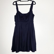 Old Navy Fit Flare Crepe Sleeveless Sweetheart Mini Dress Women's Size Medium