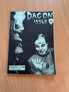 Dagon Fanzine magazine #8 1985 Carl T. Ford Call of Cthulhu HP Lovecraft