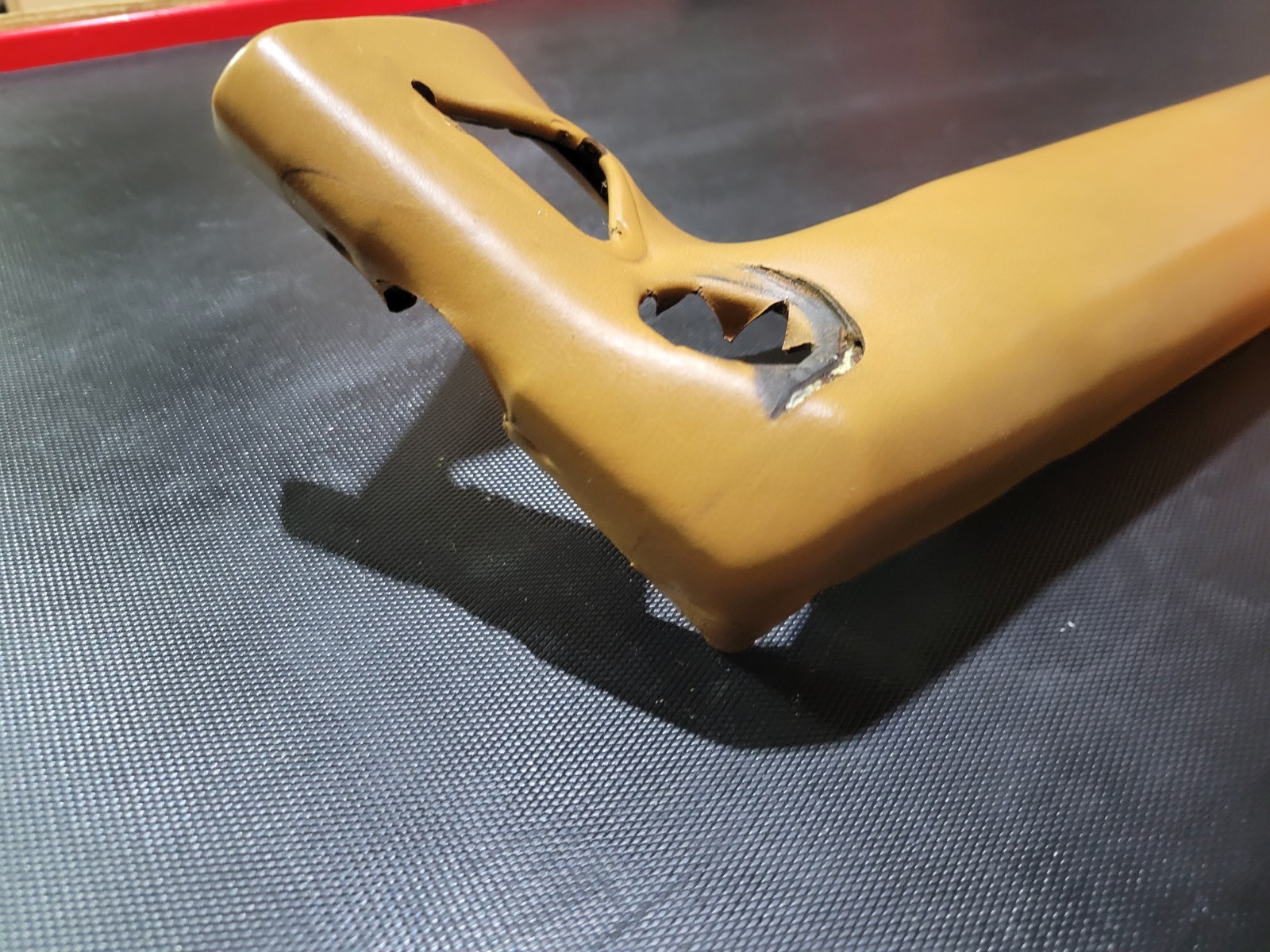 Driver Left Front A-Pillar A Pillar Leather Tan ginger Chrysler TC Maserati Oem