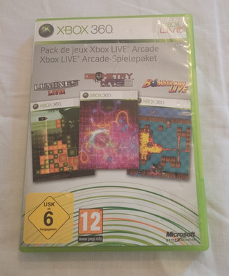 Xbox 360 Game, Arcade Game Bundle See Description Below, Used #j528