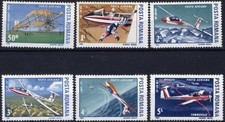 Romania 1987 SPORT AVIATION, Aircraft,  gliders, Airplanes MNH, OG