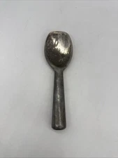 Vintage Metal Aluminum Ice Cream Parlor Spade Scoop 8.5” X 3”