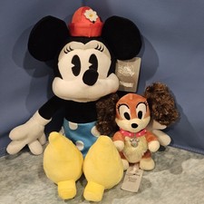 Disney Minnie Mouse NWT Plush  Fifi Puppy Dog Plush Bundle