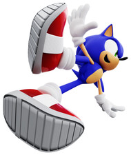 Sonic Weatherproof Anime Sticker 6" Car Decal