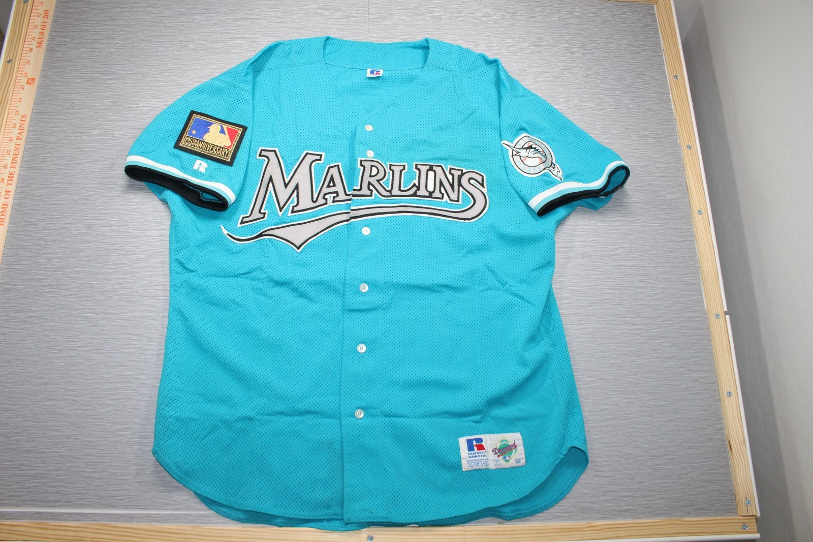 Florida Marlins 52 2XL Gary Sheffield 94 Vintage MLB Baseball Jersey Miami 125th