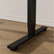Compact Electric Standing Desk 31.5 Inch Adjustable Height Home Office Table