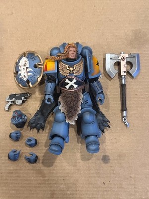 JOYTOY -WARHAMMER 40K -SPACE MARINES - SPACE WOLVES CLAW PACK LOGAN GHOSTWOLF!!!