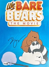 Bobby Moynihan Signed 8x10 We Bare Bears Photo JSA CJ93948