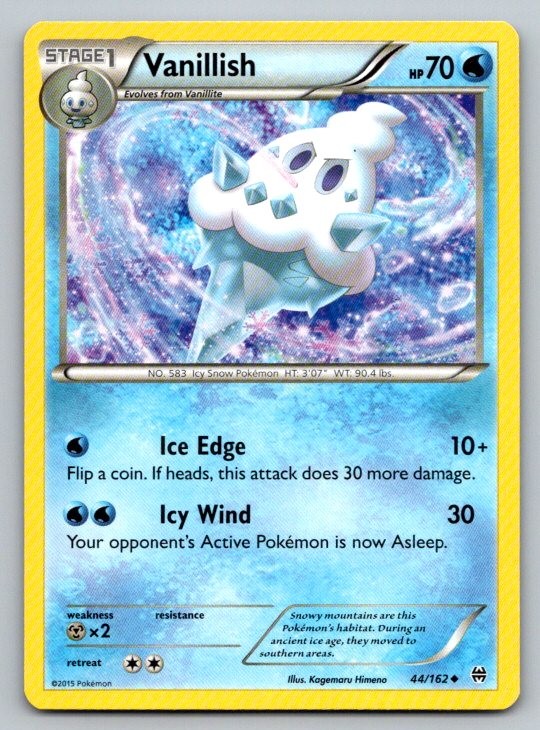 Vanillish XY - BREAKthrough 44/162 NM