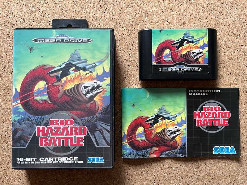 BIO HAZARD BATTLE (Sega Mega Drive) PAL | With Manual