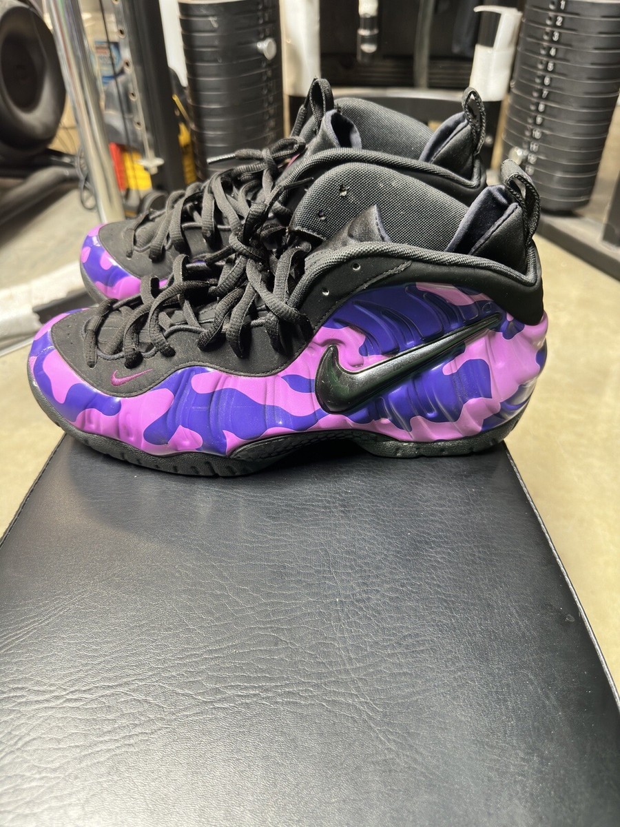 purple camo foamposite pro