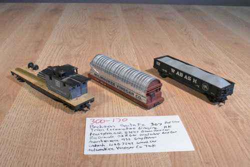 Juego de seis trenes a escala Bachman HO, 1 locomotora Santa Fe, 5 autos (300-170) - Imagen 6 de 10