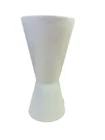 U S A Vintage Pottery White Vase 9" Believed to Be Unmarked McCoy(2395C3)