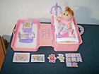 VINTAGE 1996 MATTEL CABBAGE PATCH KIDS LOVE N GO BABY & TRAVEL NURSERY PLAYSET