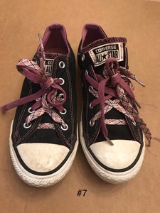 junior purple converse