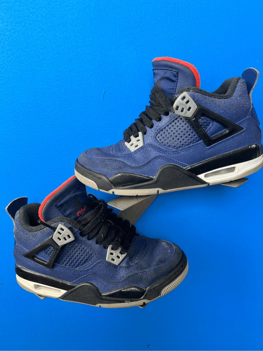 Nike Air Jordan Retro Youth Size 4Y CQ9745-401 Winterized Blue Shoes