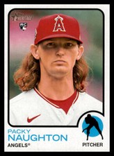 2022 Topps Heritage Packy Naughton #665 Los Angeles Angels