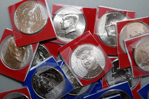 20 Coin Lot 2009 P + D Kennedy Half Dollars Uncirculated 50c US Coins Mint Sets