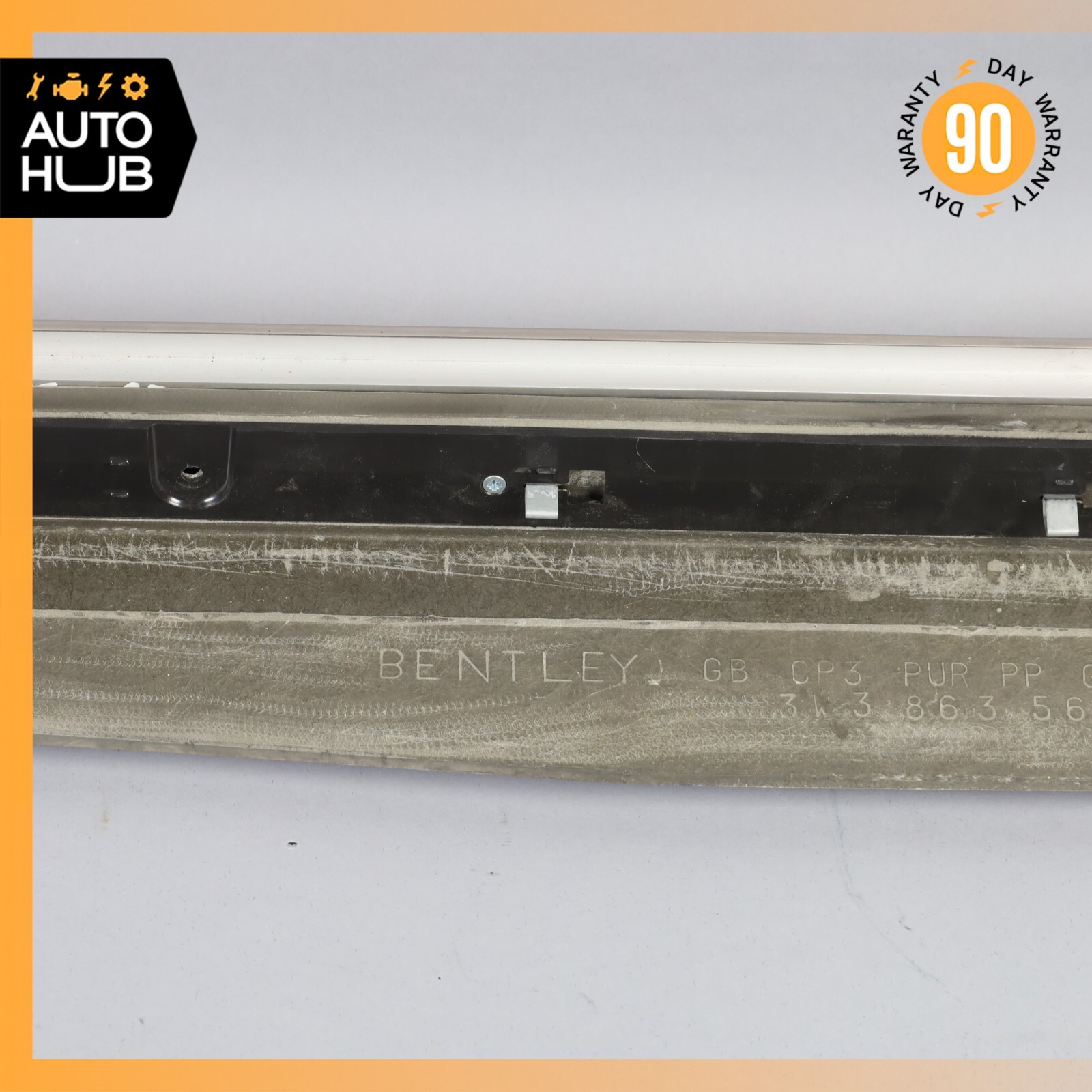 03-10 Bentley Continental GT Left & Right Side Inner Door Step Sill Sills OEM
