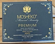 Mosheko Dead Sea Mineral Mud Mask Organic Moroccan Oil MSRP $399.99 Cruelty Free