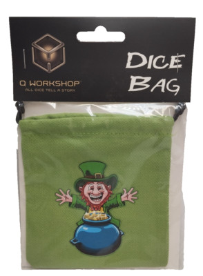 LUCKY GRUN WURFELBEUTEL POUCH TELL A STORY Q-WORKSHOP POT OF GOLD NEU OVP*