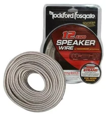 Rockford Fosgate RFWP12-15 Oxygen Free Copper 15' 12-AWG Speaker Wire Packaged