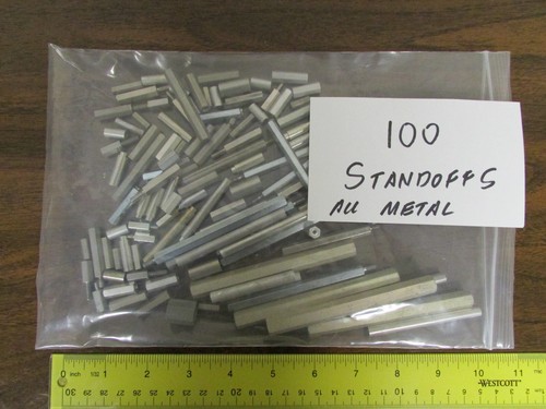 100 Standoffs Electronics Robotics Prototyping All Metal