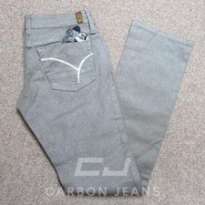 WOMENS 7 FOR ALL MANKIND LTD ED STRAIGHT STRETCH JEANS 27"W 28"L / REF (04046)