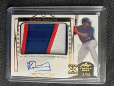 2022 LeAf Trinity KEVIN PARADA  GOLD RC #9/50 Auto JUMBO Patch NY Mets