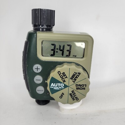 Orbit 1 Output Port Digital Hose End Timer 62051