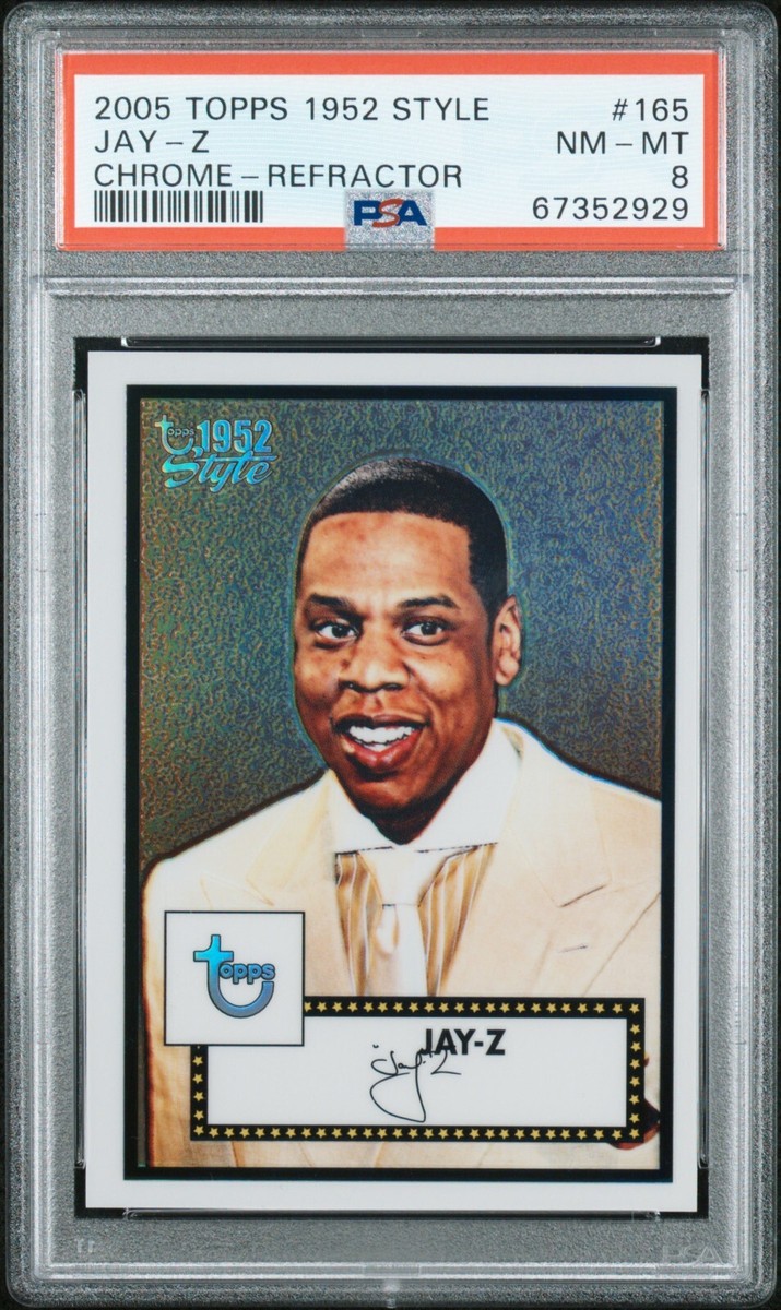 topps bowman chrome JAY-Z refractor