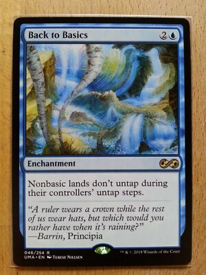 MTG Magic 1x Back to Basics / Grundlagenforschung (Ultimate Masters) M/NM Eng